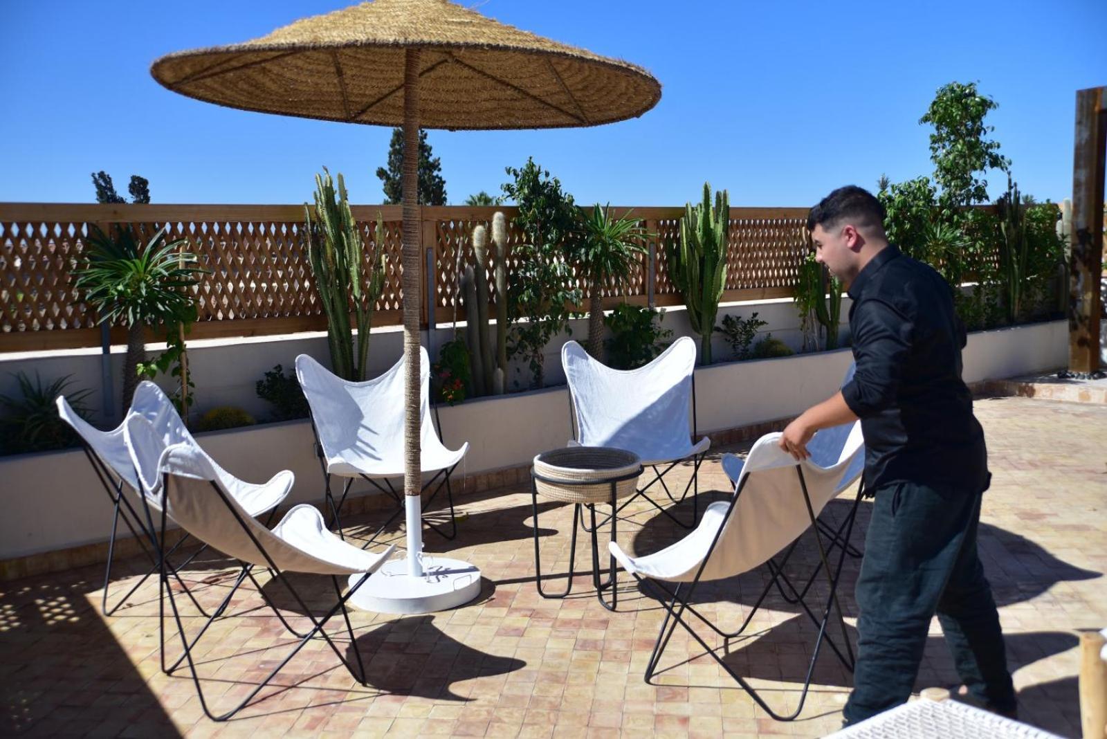 Riad Emberiza Sahari Marraquexe Exterior foto